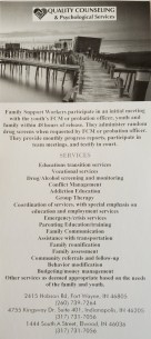 Quality Counseling Transition Back